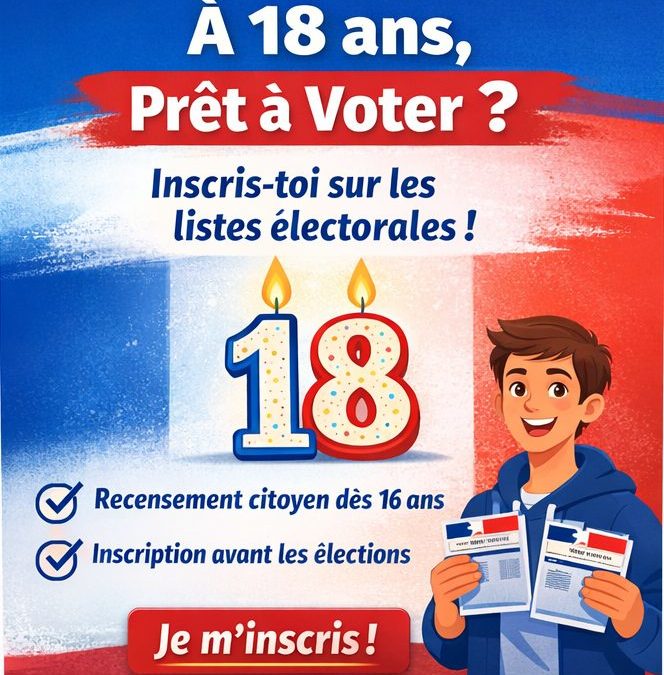  inscription automatique listes électorales 18 ans